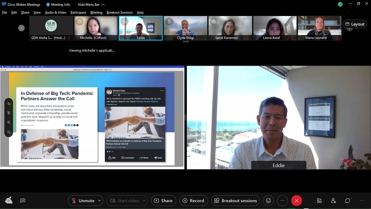 GEWAlohaState's tweet photo. Smiley faces say it all! Our #gewalohastate2021 #GEW2021 events are informative, educational &amp; fun!  On 11/10 day #3 #HawaiiState showed it also cares about #entrepreneurs &amp; #entrepreneurship: images from INNOVATION FRAMEWORK: IDEAS 2 IMPACT! forum #Hawaii #Honolulu #Kauai #Maui https://t.co/BwhUZZONG2