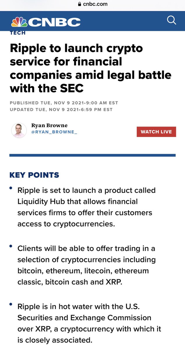 LitecoinMag's tweet photo. Ripple $XRP company is launching “Liquidity Hub” and will enable trading of one of the greatest currencies ever: 

 $LTC #Litecoin #LTC 

https://t.co/fdg2GsI7wZ

alongside $BTC #bitcoin  #BTC  $ETH #Ethereum #ETH $ETC #ETC #EthereumClassic and $BCH in 2022. What are the odds? https://t.co/E6agFfErVw