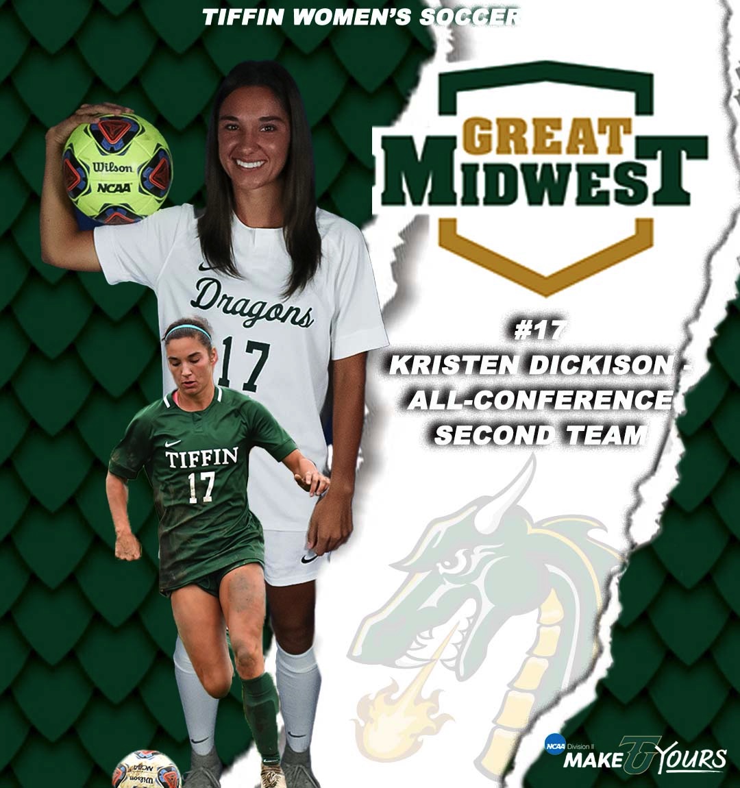 gotiffindragons's tweet photo. ‼️ALL-CONFERENCE‼️

Congratulations Kristen Dickison for being selected to Second Team All-Conference for her performance this season!!⚽️🐉🐲#gogons #dragonnation #soccer #allconference @TuWnsSoccer 

Full Release: https://t.co/81TYQWhr41 https://t.co/1a0kF4J7o8