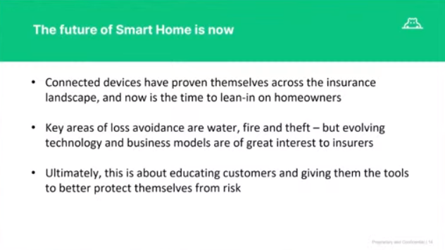 MindiSue00's tweet photo. "The future of Smart  Home is now" - @DaveWechslerof @hippo_insurance  #connus21 #engagingconsumers #insurance #saferhome #partnerships https://t.co/zcG2revokS