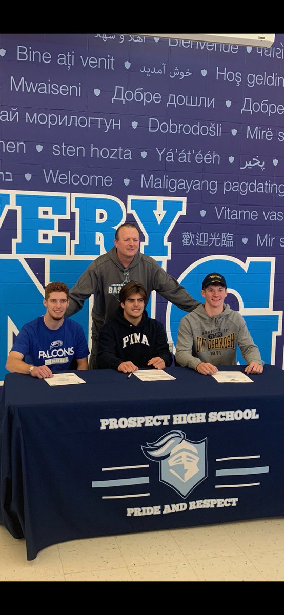 PHSVBaseball's tweet photo. Congratulations to @brady_jensen @BurghPeyton @CADECORY_ on their commitment to continue playing baseball at the next level! We are so happy for you guys!@KnightsofPHS #everyknight https://t.co/AVoLWiyiyL