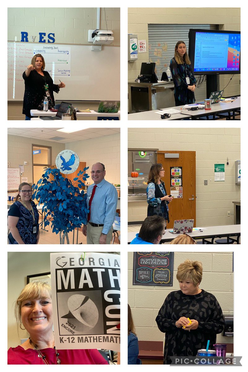 Staff professional learning  at its best including time to celebrate Ms. Beth Murray as the Staff Member of the Month!  Thanks to everyone for their active engagement!  #lexia #dreambox #TheSixShifts #thegiftedlearner #theELlearner #MathCON #BeTheSpark <a href="/DCS_TEACH/">DCS Teaching & Learning</a>
