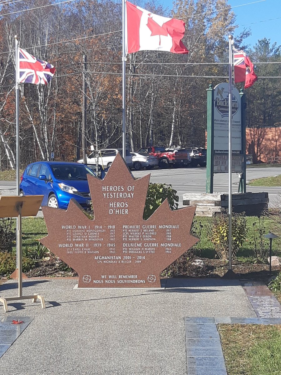 Pleased to attend today's #RemembranceDay service in Buckhorn. It is important to remember and honour the service of our veterans. We shall never forget. <a href="/TrentLakesOnt/">Municipality of Trent Lakes</a> <a href="/SelwynTownship/">SelwynTownship</a> @PtboCounty <a href="/RoyalCdnLegion/">The Royal Canadian Legion</a> <a href="/buckhorncc/">Bkrn Community Cntr</a>