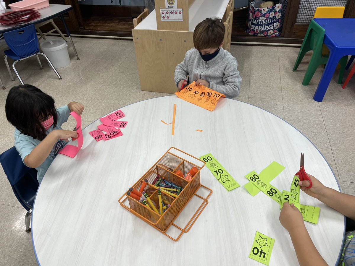 MsKallertEDU's tweet image. Today was the 40th day of school! Do you know what that means?! Zero the hero is back with another fun math activity! Today we counted to 100 by 10s! 💫💫 #zerothehero #weelovemath @WeehawkenTSD @McginleyIsabel