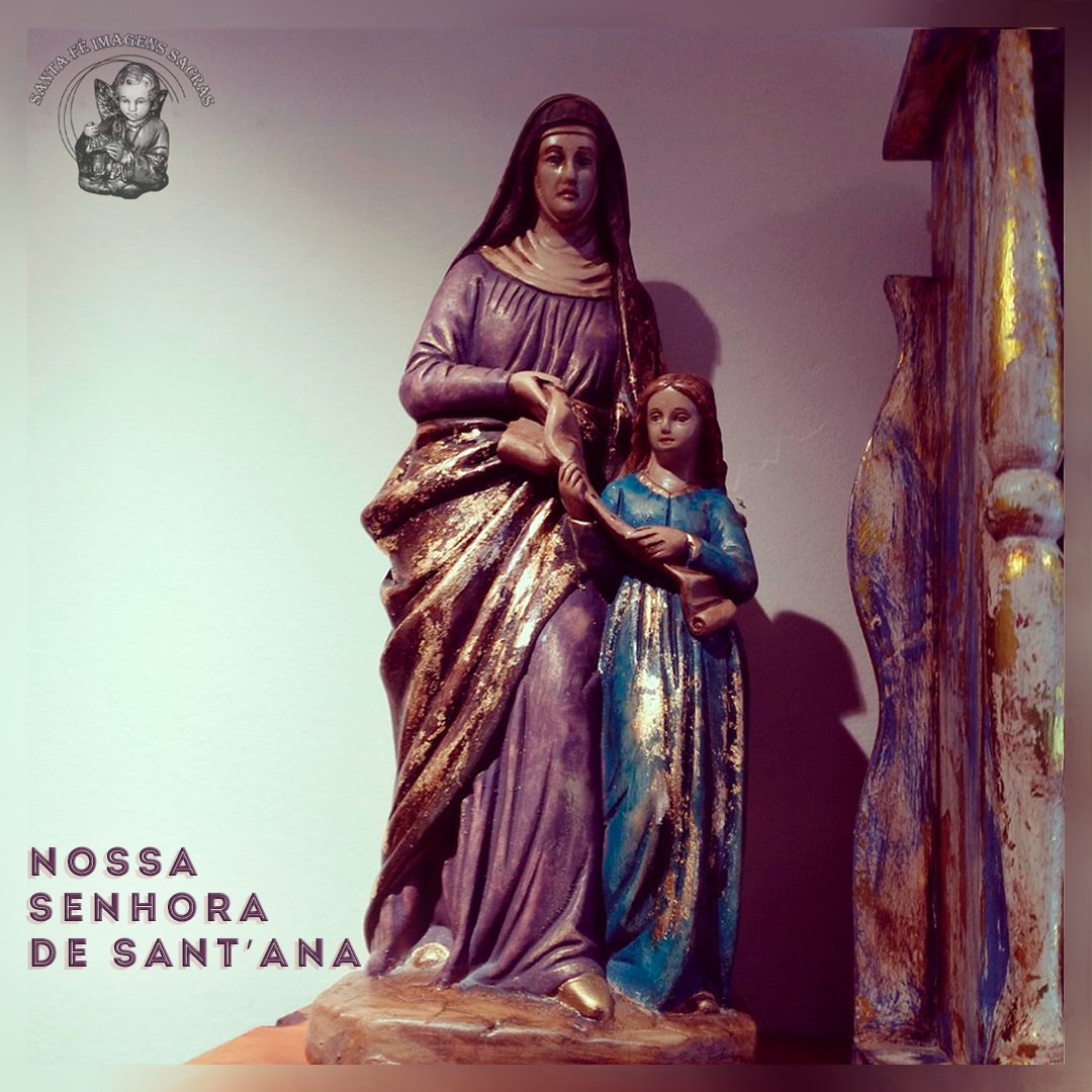 SantaFeImagens's tweet photo. 𝐍𝐨𝐬𝐬𝐚 𝐒𝐞𝐧𝐡𝐨𝐫𝐚 𝐝𝐞 𝐒𝐚𝐧𝐭’𝐀𝐧𝐚, 𝐛𝐚𝐫𝐫𝐨𝐜𝐚 𝐞 𝐜𝐨𝐦 𝟒𝟎 𝐜𝐦 𝐝𝐞 𝐭𝐚𝐦𝐚𝐧����𝐨... ao seu lado, 𝐌𝐚𝐫𝐢𝐚 ainda criança!

#NossaSenhoradeSant’Ana #chapadadosguimaraes #imagenscatolicascuiaba #cuiaba #santafeimagenscuiaba #santafeimagenssacras https://t.co/sJUxguMrDu