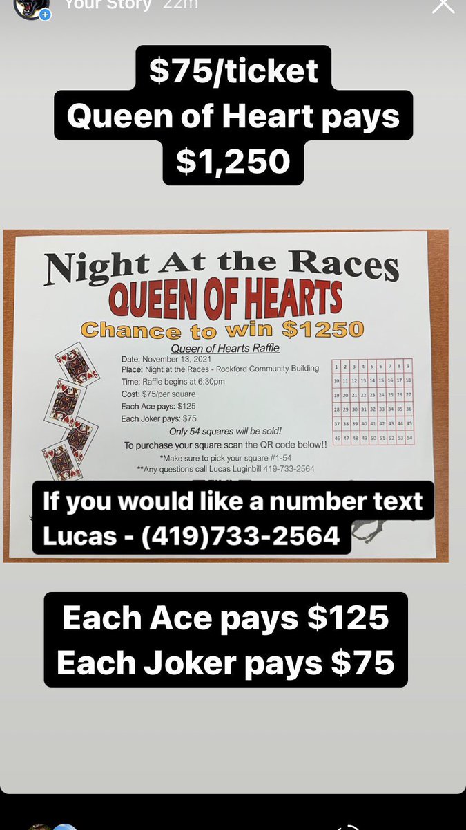 ClubParkway's tweet photo. 10 Queen of Hearts numbers left. Who wants one? https://t.co/VhfIDKdIOC