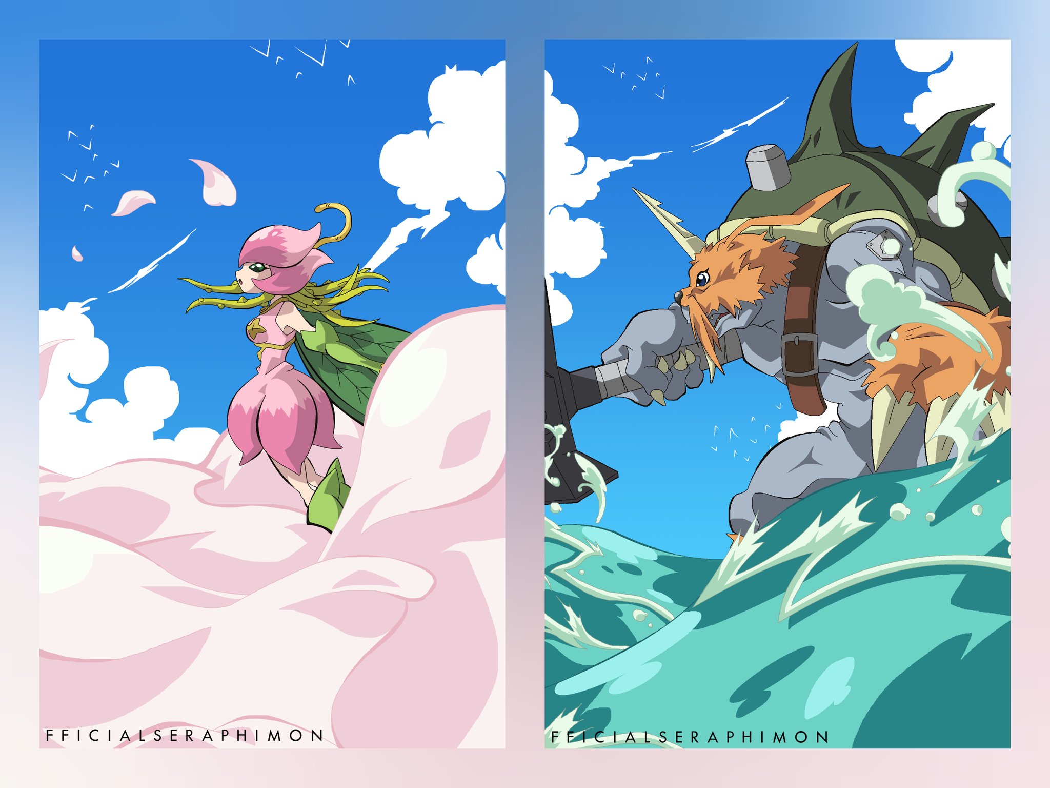 Seraphi COMMISSIONS OPEN on X:  ▪︎ Digimon Adventure Tri. 2 (Ketsui) ▪︎ Digimon  Adventure Tri. 1 (Saikai)  / X