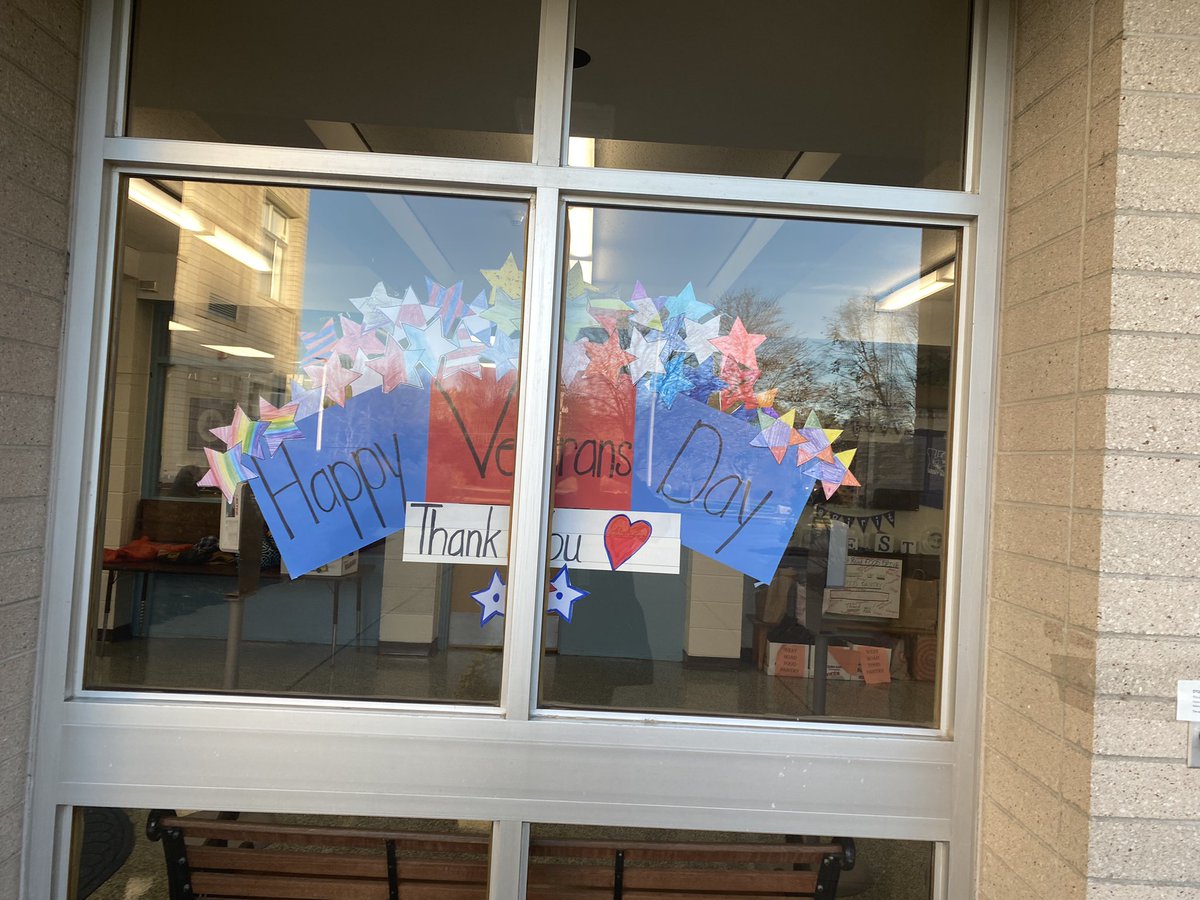 West Road students thank our veterans for their service!