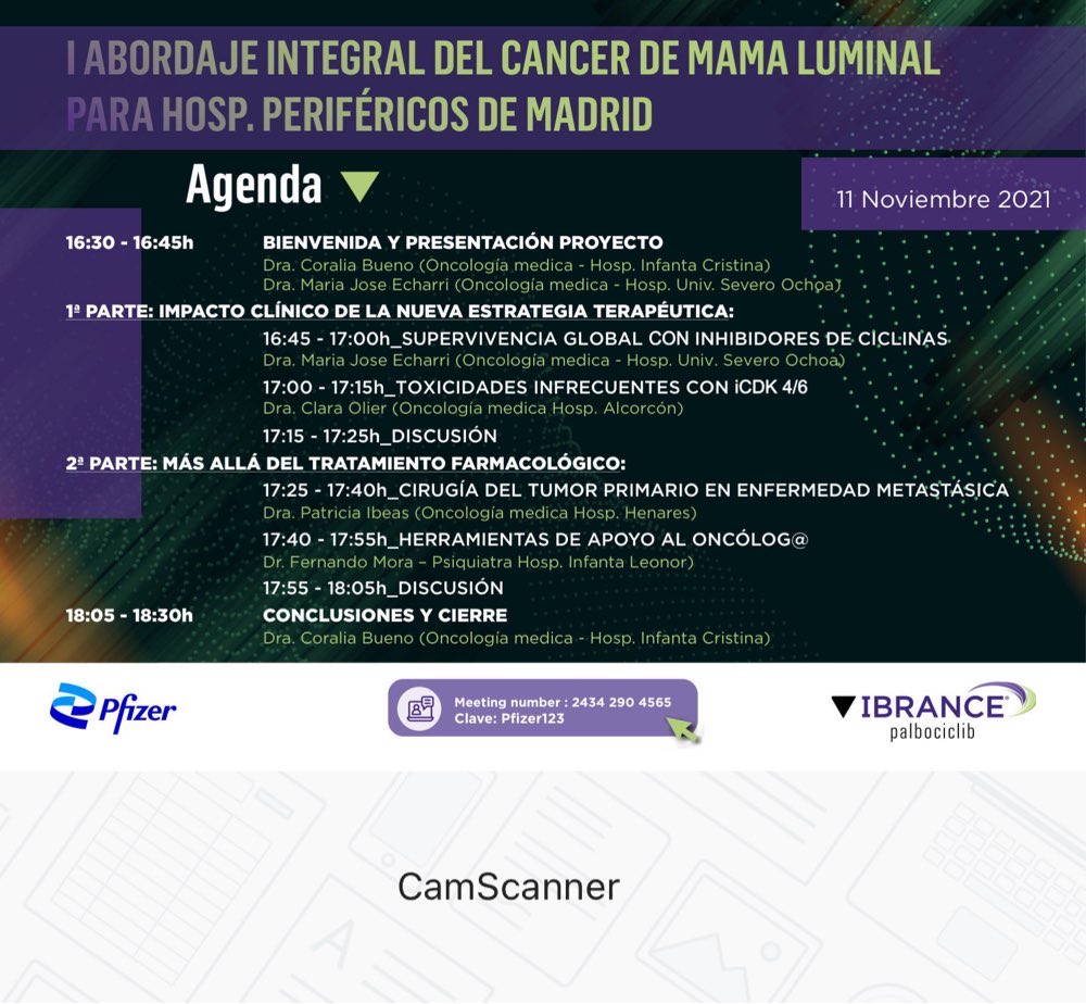 corabueno's tweet photo. Mañana 11 Nov compartiremos nuestras inquietudes sobre cáncer de mama Luminal. Te animas? https://t.co/ZWfxJ8Mqru
