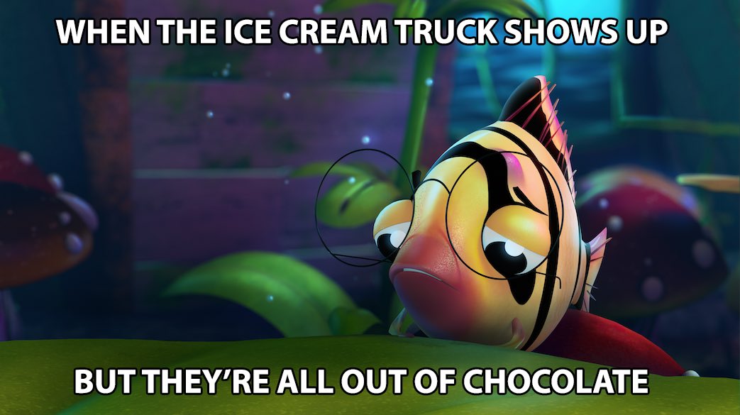 Weird_Waters's tweet image. What am I supposed to eat...STRAWBERRY!? 😒😭🍦

#WeirdWaters #CGAnimation #Animation #Cartoon #NewSeries #TropicalFish #IMTiger #TigerBarb