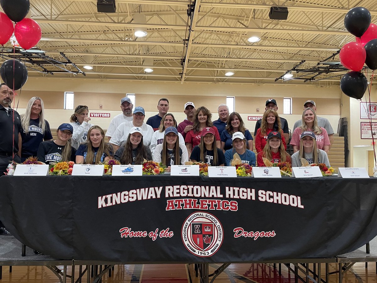 Congrats to the Dragons all female cast on National Signing Day! We are so proud of you! ⚫️🔴