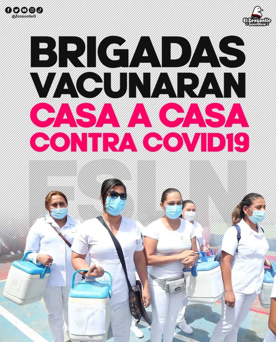 ‼️ #LOULTIMO | Cra. Rosario Murillo informa que se conformará una brigada nacional de vacunación que reforzará la vacunación contra la #COVID19 19 en los departamentos del país.

✊🏻🔴⚫🇳🇮
#NicaraguaTriunfa 
#ProsperandoConElPueblo 
#VacunandonosUnPuebloQueVence