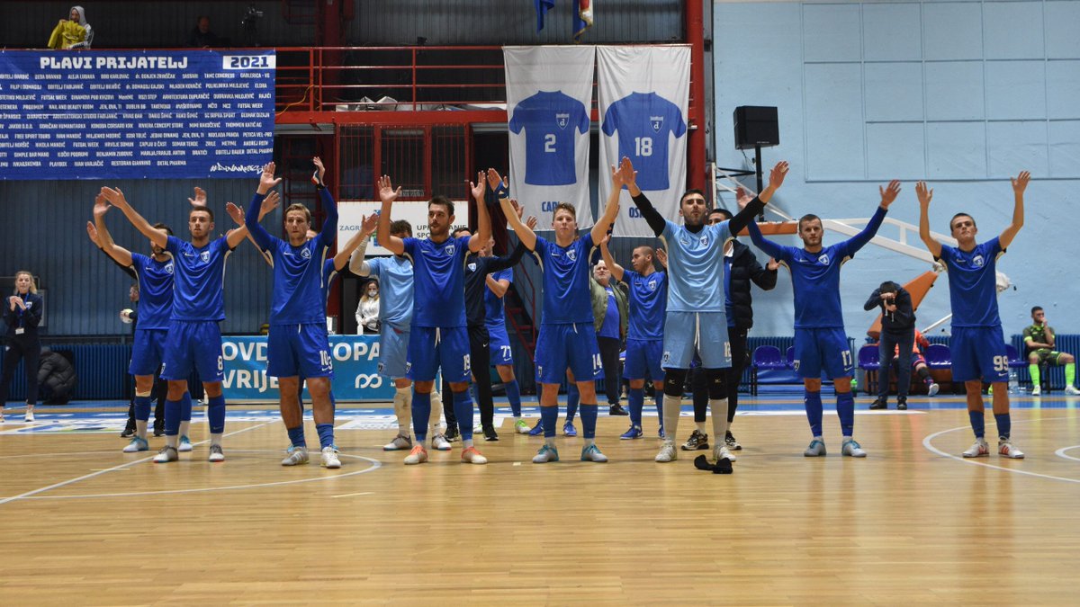 FutsalDinamo's tweet photo. Thank you all once again for coming and this atmosphere. See you in ten days against #Vrgorac in the same place!
More on: https://t.co/U1pEkTWtuf!
#futsal #dinamo #zagreb #futsaldinamo #dinamozagreb #croatia https://t.co/tAQpWTNh8m