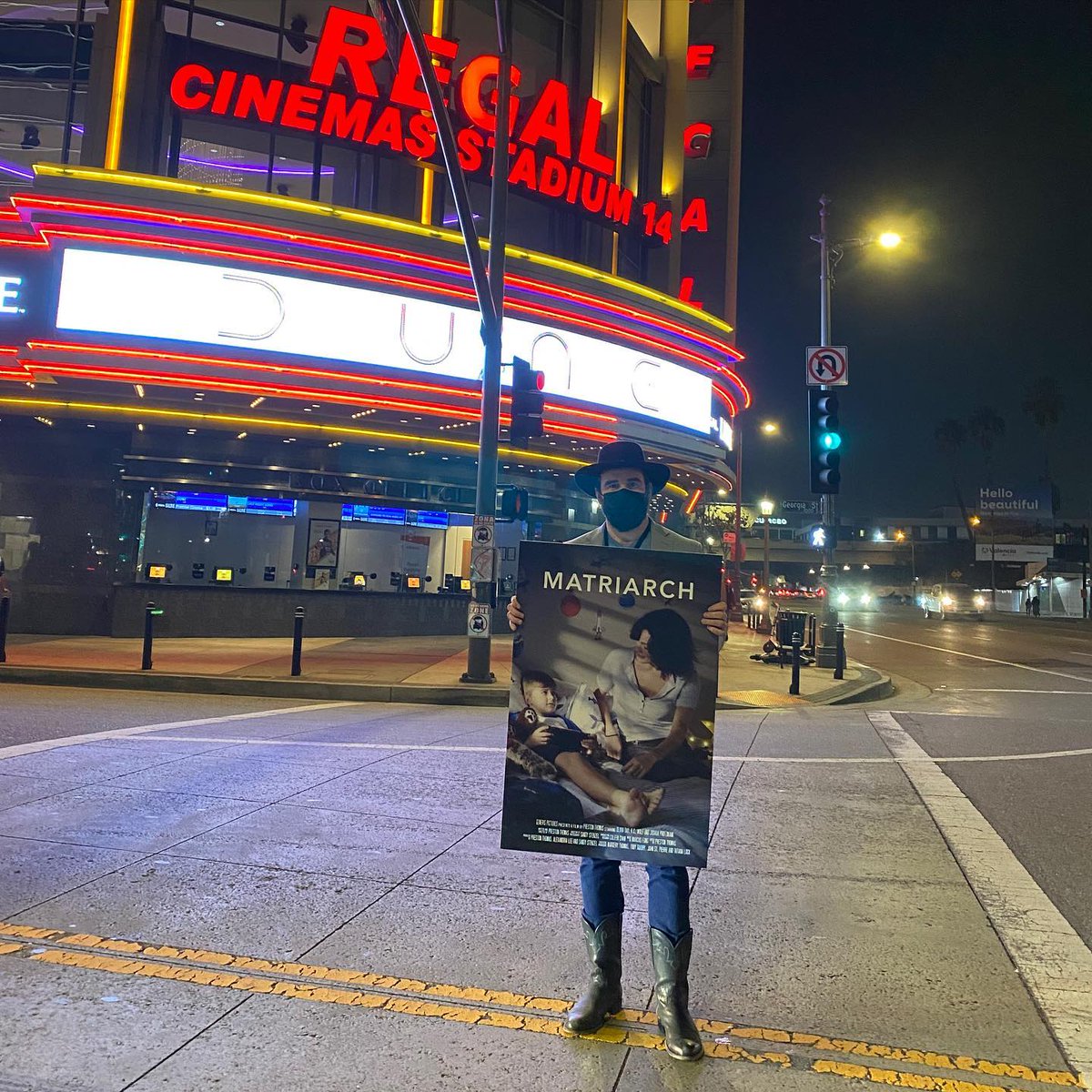 aprestonthomas's tweet photo. Photos from the Los Angeles and European premieres of 
@matriarch2021!  @awarenessfest #dardanfest @RegalLALIVE #FilmTwitter https://t.co/Nzrc8IIbJc