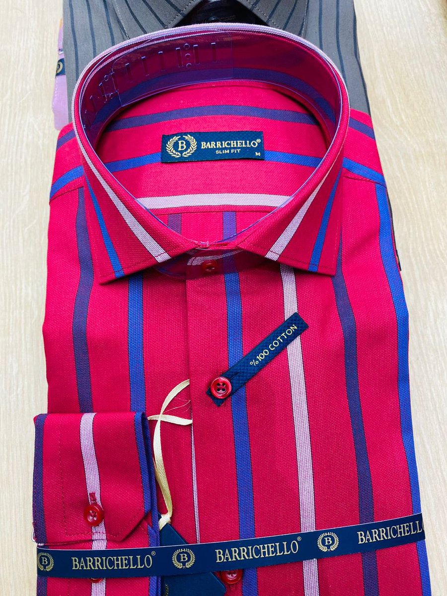 ShemaBespoke's tweet photo. Barrichello Turkish shirt | full cotton
•
ruby | striped down in blue/white/navy
•
UGX. 100,000/- | +256 776 188 171 https://t.co/9fk7a0eiEH