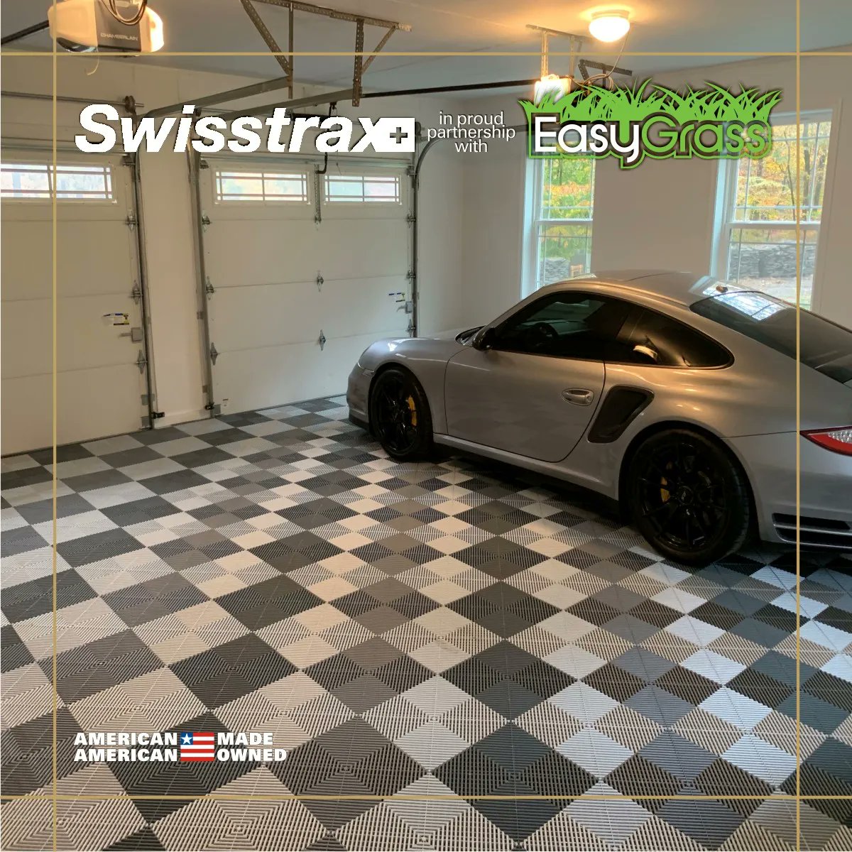 miamiempeditor's tweet photo. Give your car and garage the royal treatment with SwissTrax™ #interlockingtileflooring by EasyGrass. Easy. Fast. Safe. Durable.
.
#Commercial #Industrial #Residential 
.
https://t.co/wzOyOoSePV
305.234.5800
.
AMERICAN MADE+OWNED
.
#ModularFlooring #EventFlooring #EasyCleanup https://t.co/jZQV2iC8zi