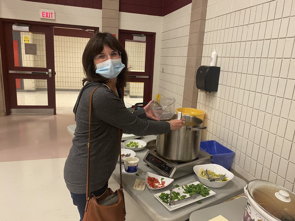 StPeterCSS's tweet photo. Thank you to all of our staff for participating in Soup for the Soul.  This was a great opportunity to come together as a community and raise $330 towards United Way @PVNCCDSB #PVNCInspires #BeingCommunity @UnitedWayPtbo https://t.co/3FDRrDJE7H