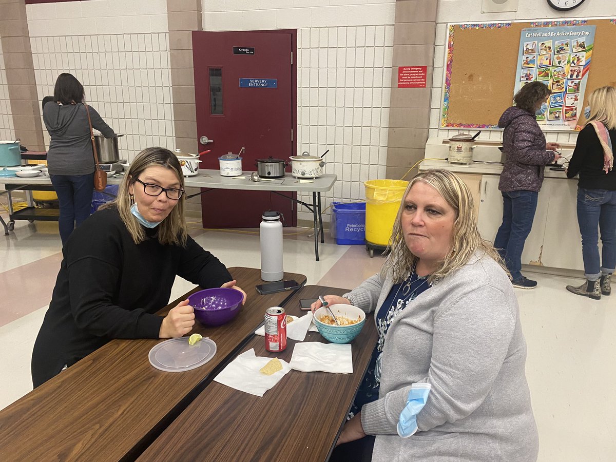 StPeterCSS's tweet photo. Thank you to all of our staff for participating in Soup for the Soul.  This was a great opportunity to come together as a community and raise $330 towards United Way @PVNCCDSB #PVNCInspires #BeingCommunity @UnitedWayPtbo https://t.co/3FDRrDJE7H