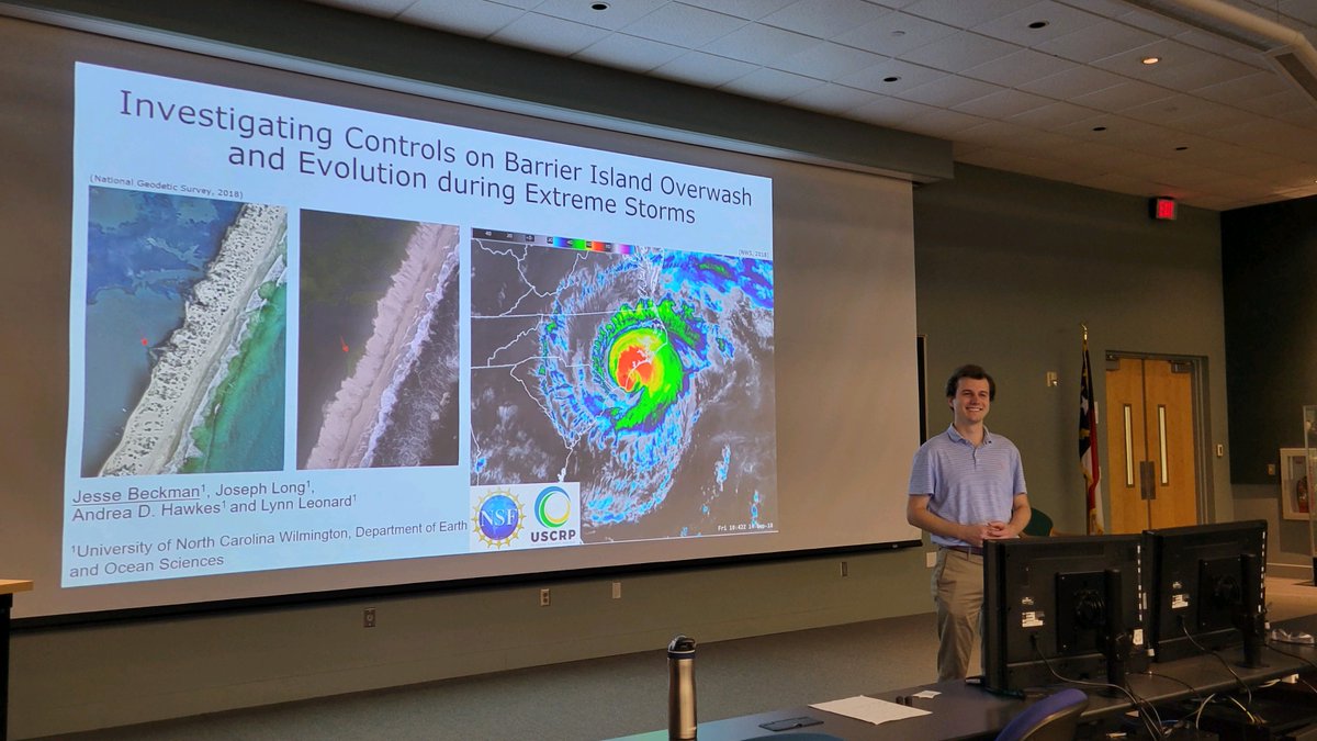 Joe Long, UNCW (@joewlong) on Twitter photo Congrats to Jesse for a successful M.S. thesis defense today! You can read all about it in his open access paper here: mdpi.com/2073-4441/13/2… <a href="/USCRP/">US Coastal Research Program</a> <a href="/UNCW_EOS/">UNCW Department of Earth and Ocean Sciences</a> <a href="/UncwSLL/">UNCW Sea Level Lab</a> Congrats to Jesse for a successful M.S. thesis defense today! You can read all about it in his open access paper here: mdpi.com/2073-4441/13/2… <a href="/USCRP/">US Coastal Research Program</a> <a href="/UNCW_EOS/">UNCW Department of Earth and Ocean Sciences</a> <a href="/UncwSLL/">UNCW Sea Level Lab</a>