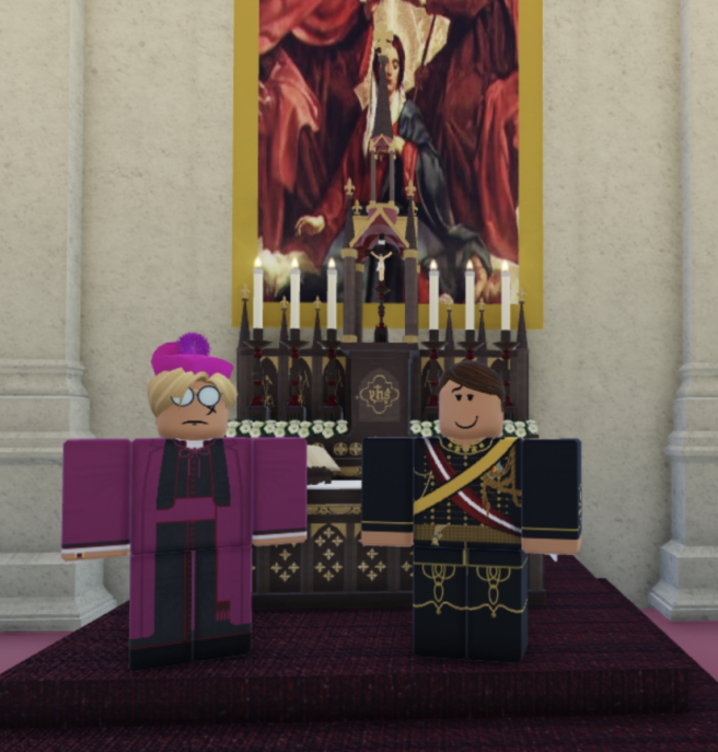 🏡𝐋𝐨𝐜𝐚𝐥

The Emperor and Prince-Archbishop met for the re-establishment of the Austrian Church, a concept that was temporarily introduced during the reign of Julianna.

Last night, the Emperor has officially appointed The Prince-Archbishop as Primate of Austria.