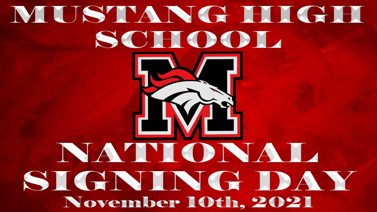MHSBroncoSports's tweet photo. 🐴Congratulations to our Bronco Student Athletes that  we celebrated today at our Signing Day Ceremony!  We wish you the best of luck as you continue your education and athletic careers next year!

#GoBroncos #Horsepower 
@MustangSchools @MHS_Broncos @MHStheStable https://t.co/kLE1QB4hFL
