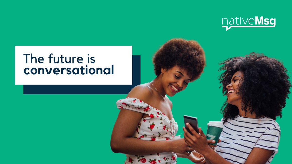 TheNativeMsg's tweet photo. Your customers want their online shopping experience to be easy! Make it simpler for them (and you) by using our conversational AI. https://t.co/mwvdy9S8vJ #nativeMsg #conversationalai https://t.co/C4zeWKKepR