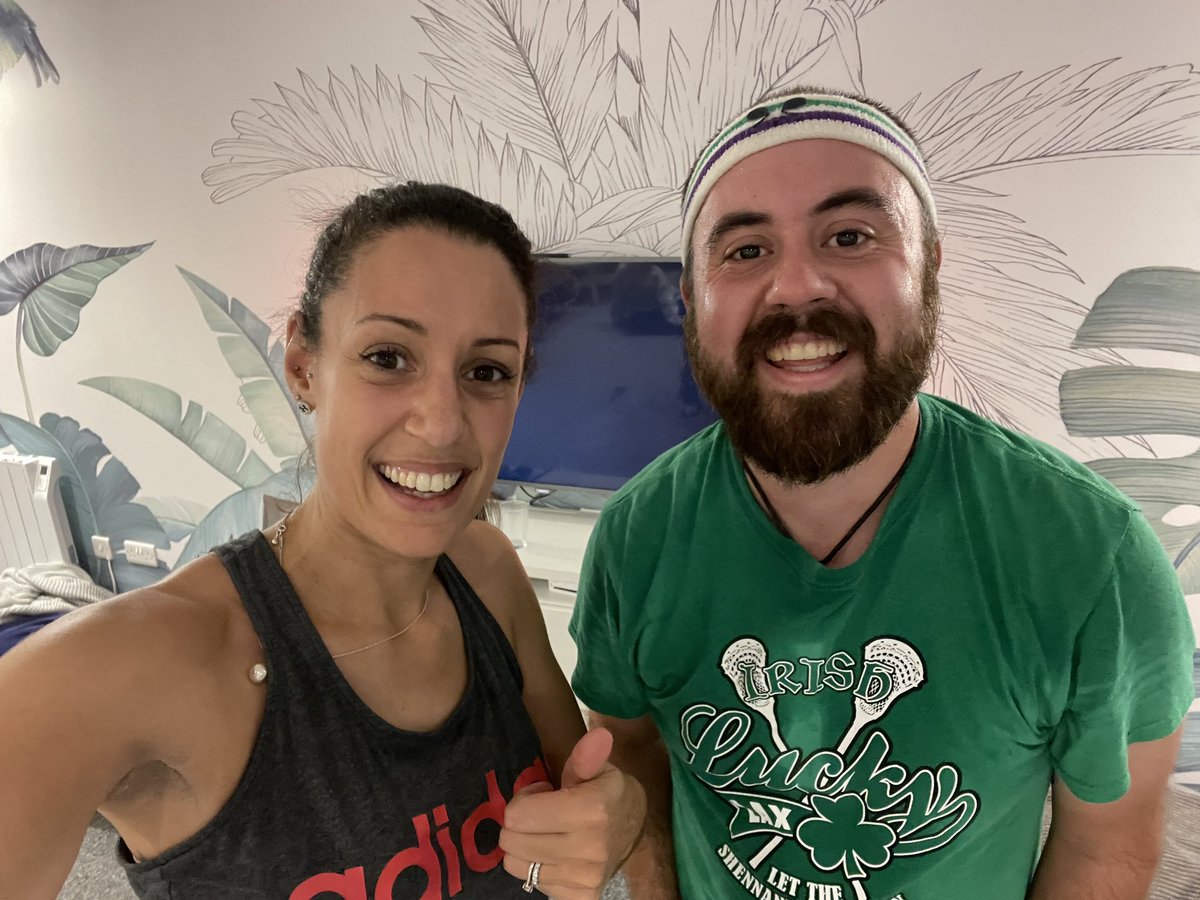 Mrs Clark and Mr Gates completed workout Wednesday in Earlsdown! #itswhoweare