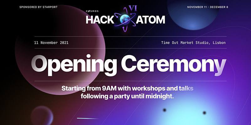 KAVA_CHAIN's tweet image. Cosmonauts and friends, 

The #HackAtomVI Opening Ceremony is tomorrow, Thursday, November 11th at 10:00 UTC, with an action-packed day.

If you couldn&apos;t make it to Lisbon, don’t worry - you can join the HackAtom VI Opening Ceremony livestream on YouTube: bit.ly/HackAtom_Lives…