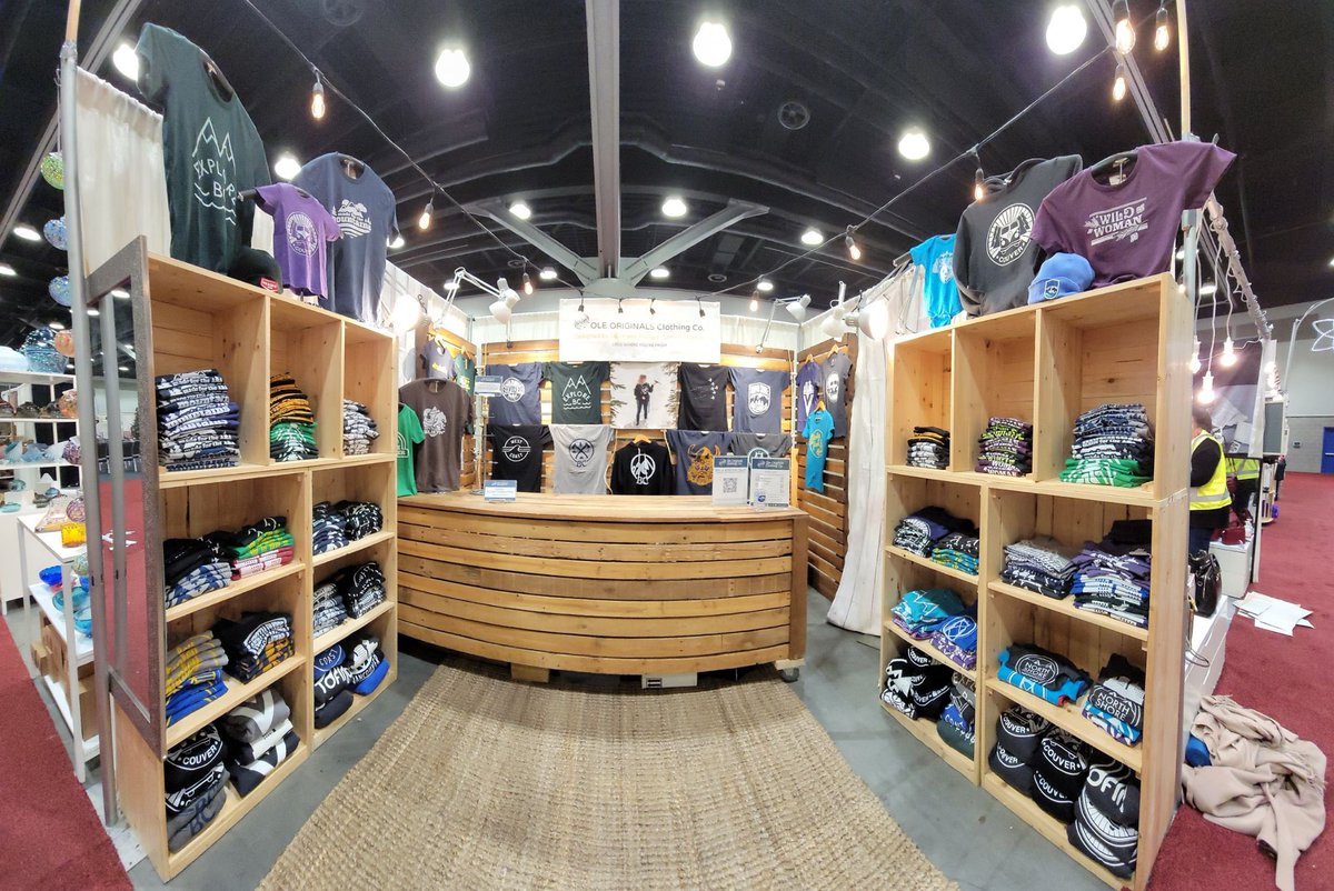OleOriginals's tweet photo. Hello Vancouver! We are set up and waiting for you at @circlecraft at @VanConventions!
Where you at?
We’ve got lots of new stuff to show you. It has been almost 2 years since our last market! Come say hi!
#circlecraft #craftmarket #shoplocal #supportsmallbusiness https://t.co/picnn6qIlC