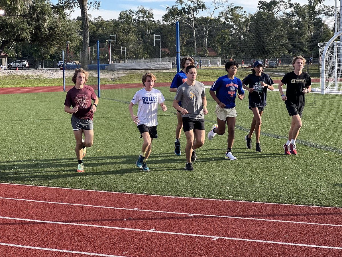 <a href="/BollesSchool/">The Bolles School</a> boys and girls cross country teams a little light afternoon work to prepare for Friday’s state championship in Tallahassee. Title expectations for both Bulldogs teams.