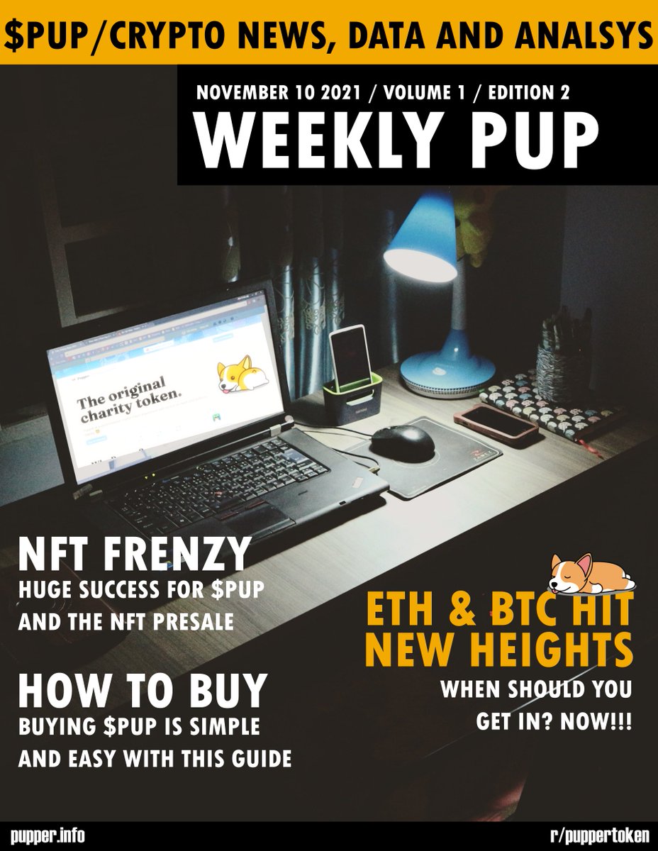 Hot off the presses 📰!

reddit.com/r/puppertoken/…