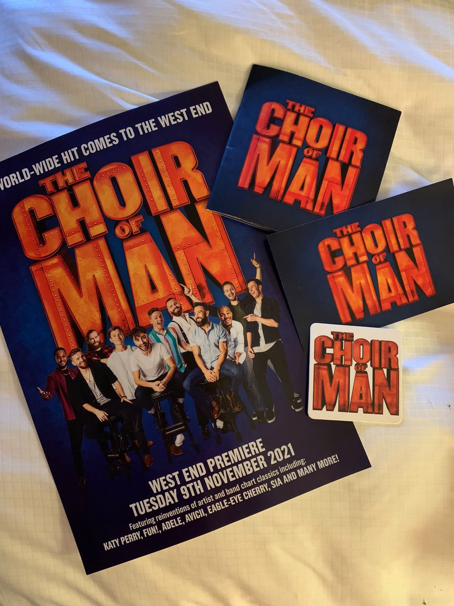 Thanks <a href="/globalmusicals/">Global Musicals</a> for a fantastic couple of days back in the capital. Topped off with the opening/press night of your new show <a href="/choirofman/">The Choir Of Man</a> can’t recommend this musical enough. Set in a pub amazing music/dance, unreal harmonies and pints, what’s not to like #choirofman 🍻