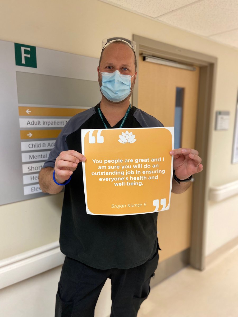 grhospitalkw's tweet photo. At GRH, we’re eternally grateful for the incredible work our team members do everyday. To continue spreading positivity for patients and staff, the Foundation recently installed floor decals that display messages of appreciation from our community and donors. #CareNeverStops https://t.co/eTqIhRbOXy