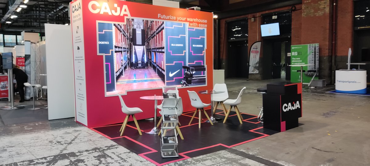 CajaRobotics's tweet image. We had an amazing time at this year’s  #LogisticsSummit in Berlin! Thank you to everyone who came to meet our on-site representatives &amp;amp; see our #automation solutions in action. #CajaRobotics #logistics #supplychain #robotics