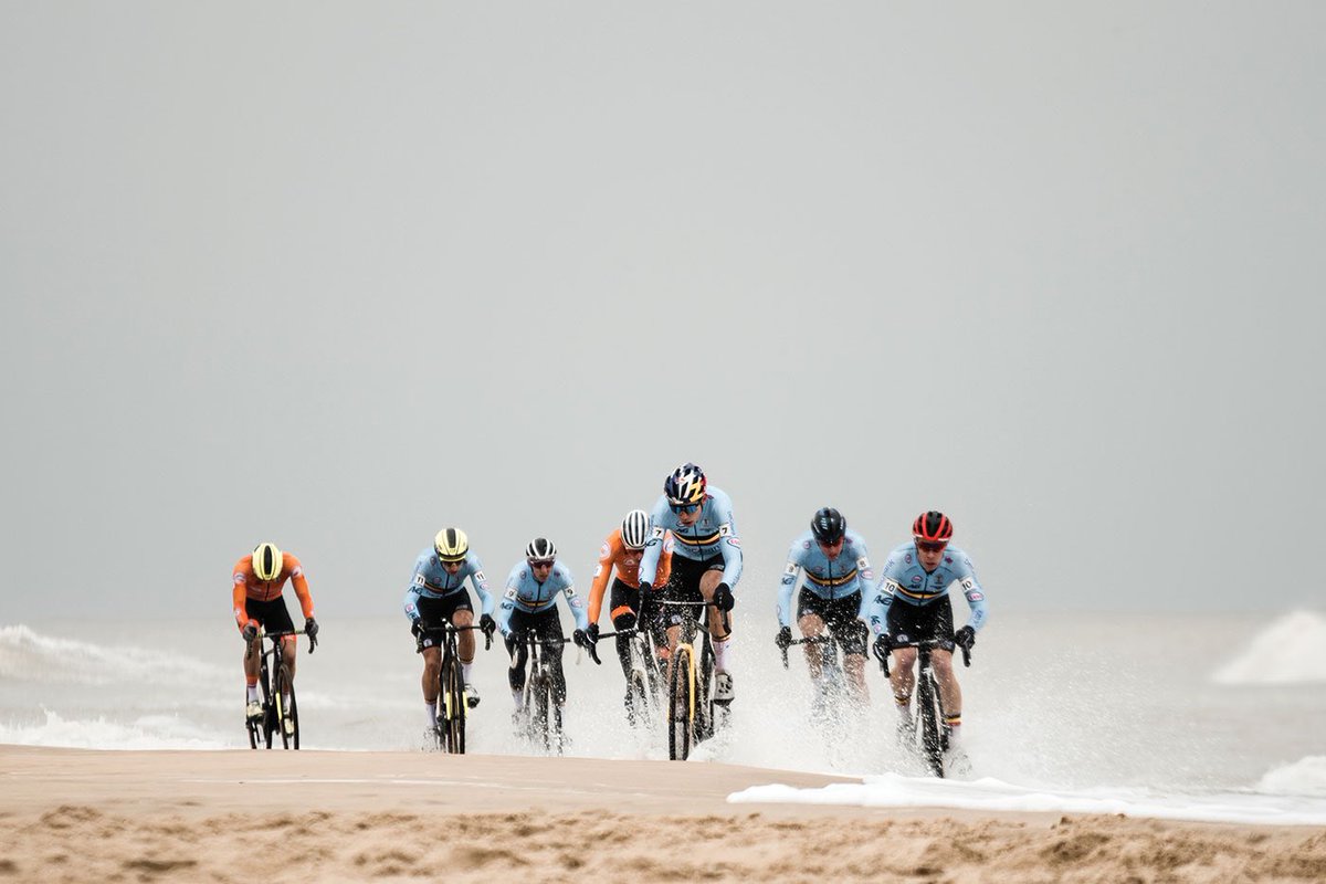 pelotonmagazine's tweet photo. “I can’t unsee this. I just pictured them coming from the dark and deep sea, approaching the beach, all fighting for the glory…”

We featured images from photographer @twilcham in this year’s Peloton Photo Annual. See the full gallery and interview: https://t.co/37mRQPGxP3 https://t.co/Qu7a0T7Ecv
