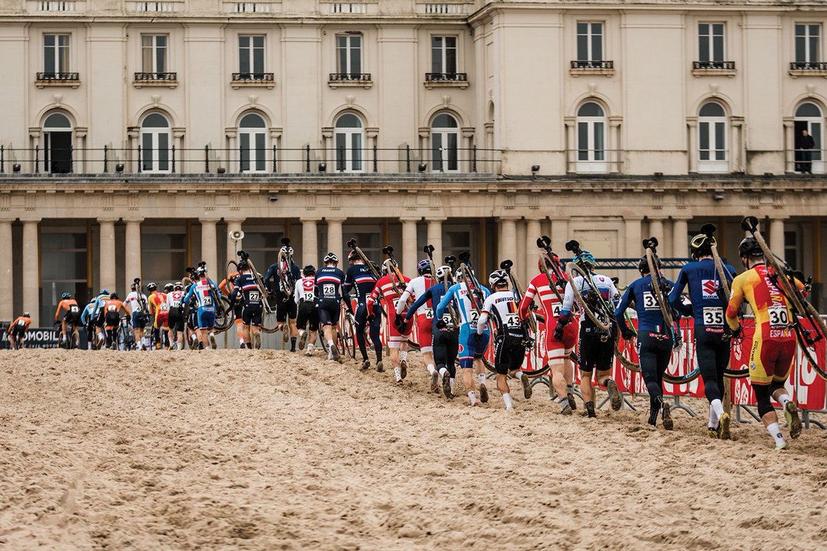 pelotonmagazine's tweet photo. “I can’t unsee this. I just pictured them coming from the dark and deep sea, approaching the beach, all fighting for the glory…”

We featured images from photographer @twilcham in this year’s Peloton Photo Annual. See the full gallery and interview: https://t.co/37mRQPGxP3 https://t.co/Qu7a0T7Ecv