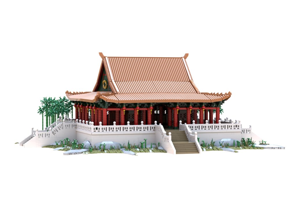 choopyjups's tweet photo. After 50 hours, 20,500 pieces and 3 hours of rendering, the Ta Lo temple is done! Full post will be on Instagram on Friday when #shangchi comes out on #DisneyPlusDay 
#lego https://t.co/dePWbELJv8