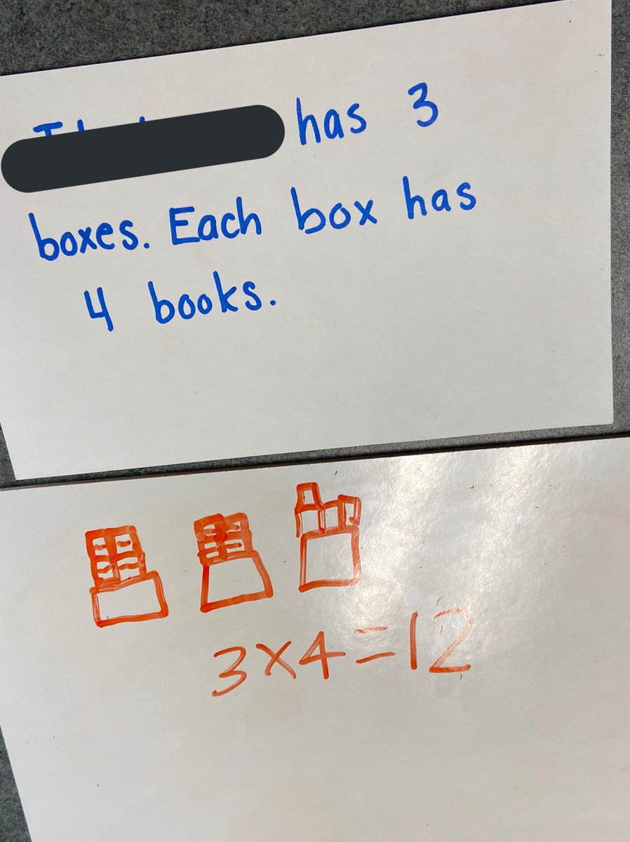 MissWelchELL's tweet photo. Word problem center work with newcomers - they CRUSHED it. Proud teacher moment for sure🥰 https://t.co/IfrEPcpesK