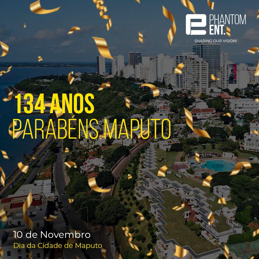 phantom_entmz's tweet photo. Desejamos à todos munícipes da Cidade de Maputo um feliz dia da Cidade. Que o nosso crescimento mental seja continuo!

#maputo #cidadedemaputo #diadacidadedemaputo #10denovembro #phantoment #criativecontent https://t.co/nlmrz6Boir