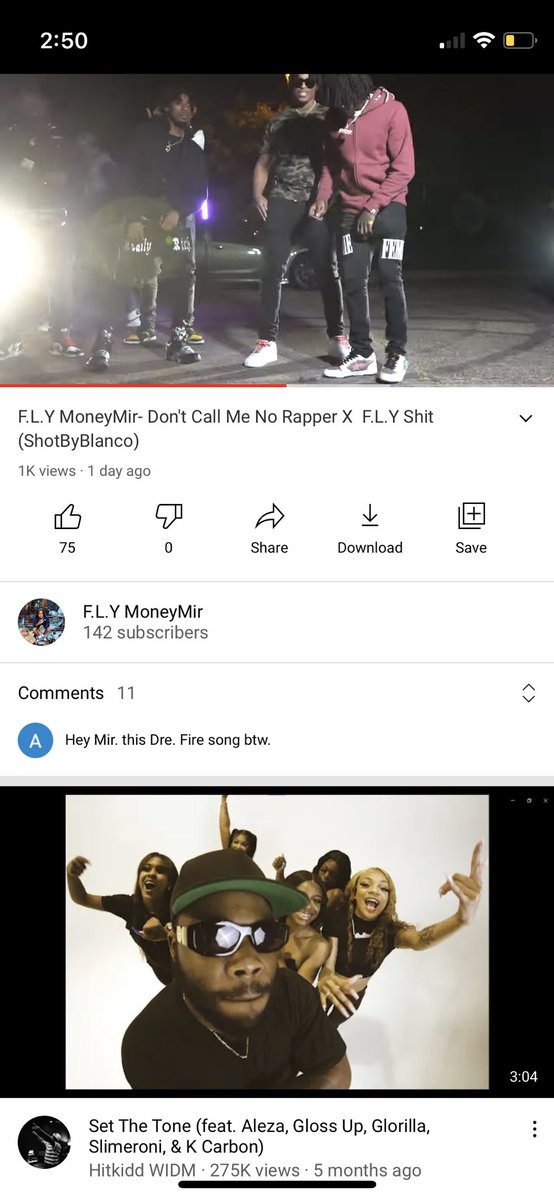 flymoneymir's tweet photo. 1k views in a day on YouTube ain’t too bad ‼️ Yall keep running me up and subscribe to my YouTube channel Link in Bio ✈️
#hiphop #music #viral #unsignedartist #unsignedrapper #independentartist https://t.co/8JMnG2pCGd