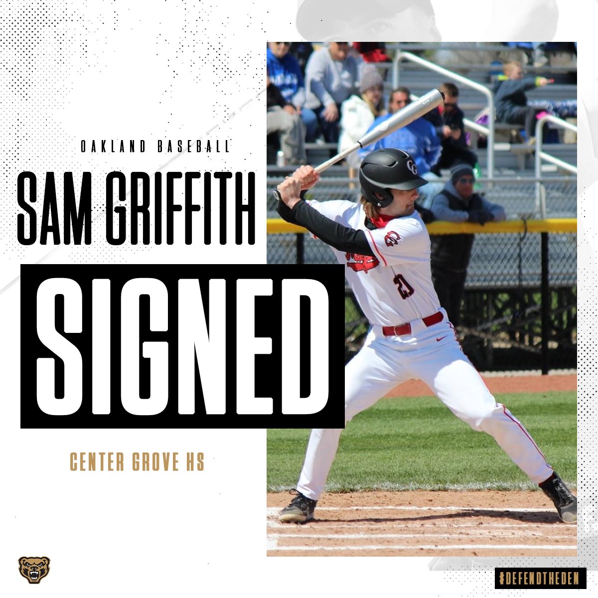 Another NLI is in…

⚫️🟡INF Sam Griffith from Center Grove HS in Indiana. 

Welcome to Rochester!
