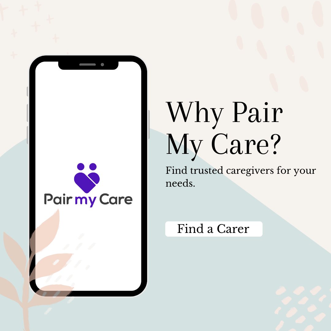 Why Pair my Care?
Wouldn’t it be great to know all about the #carer coming into my home - someone you choose yourself? That’s what Pair my Care offers. Find out all about a carer, their background, experience and even their hobbies before you book them. #socialcare