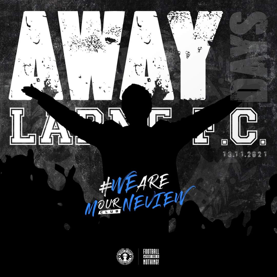 13.11.2021 I <a href="/larnefc/">Larne Football Club</a> v <a href="/Glenavon_FC/">Glenavon FC</a>

We're back. Saturday. 3PM. 

Match Tickets: embed.futureticketing.ie/c/larne-fc/eve…

———————————————

BUS DETAILS: Strictly Private

———————————————

#WeAreMourneview