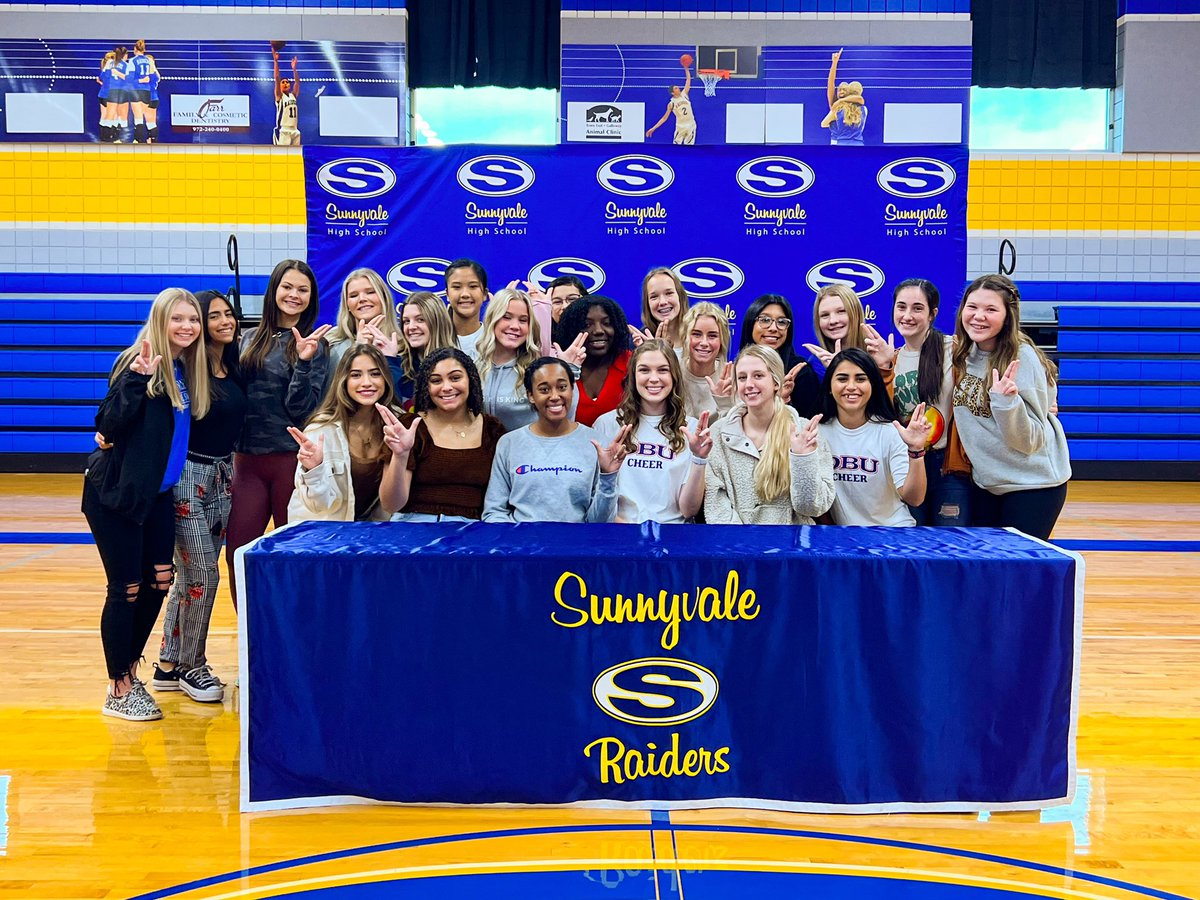 Congratulations to our own <a href="/katevanvessem/">Kate Van Vessem</a>! We are so excited to see you cheer at the next level with <a href="/DBUCheer/">DBU Cheer</a> <a href="/DBUSTUNT/">DBU STUNT</a>.   
💛💙♥️🤍