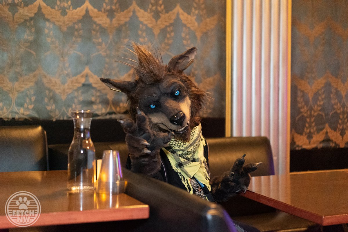 Found this werewolf, but didn't get mauled. Turns out he was pretty chill. #FetchNW