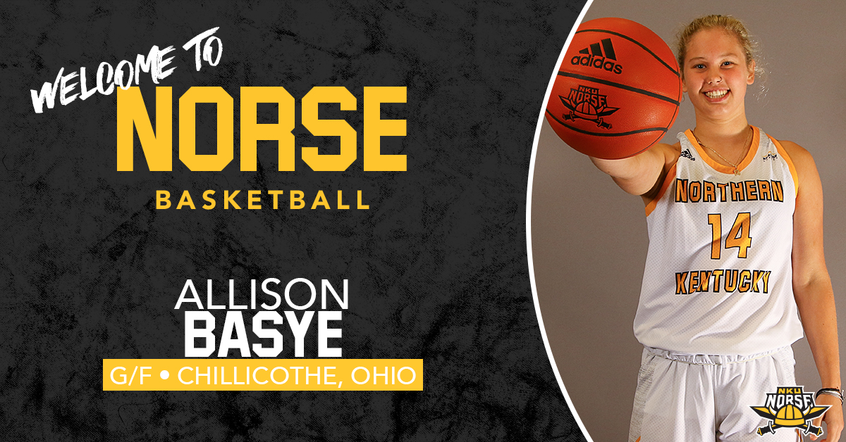 NKUNorseWBB's tweet image. Beyond excited to welcome @allison_basye14 to the NKU Basketball family!!!📝

#NorseUp