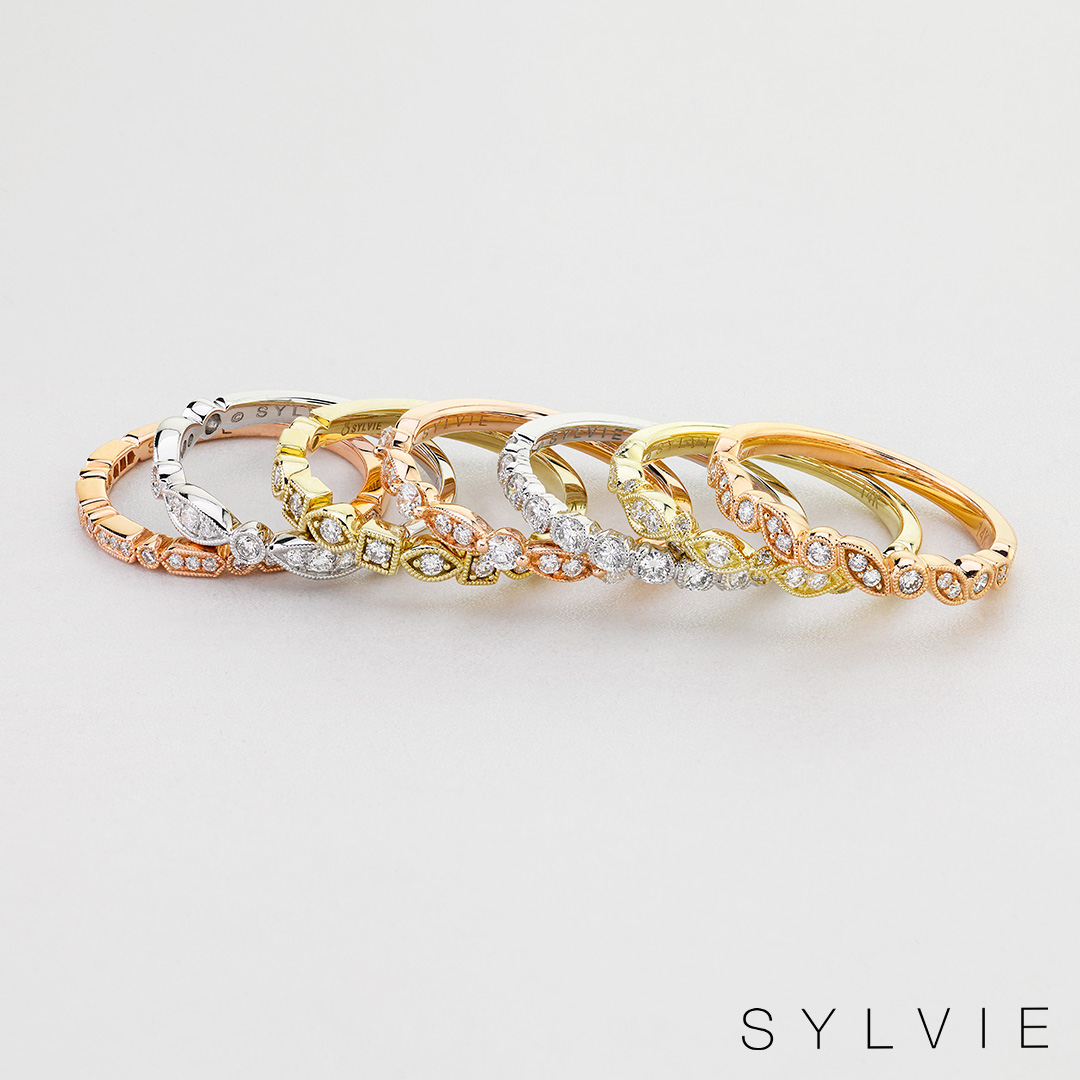 sylviejewelry's tweet photo. These versatile stackable diamond rings by #SYLVIE are the perfect fall accessory or holiday gift! Mix and match them in different metals! https://t.co/RWuYxVSXOk
#SomethingSYLVIE #WeddingBands #DiamondBands #DiamondRings #Jewelry #WeddingJewelry #WeddingRings #StackableBands https://t.co/WwaEM0KGN8