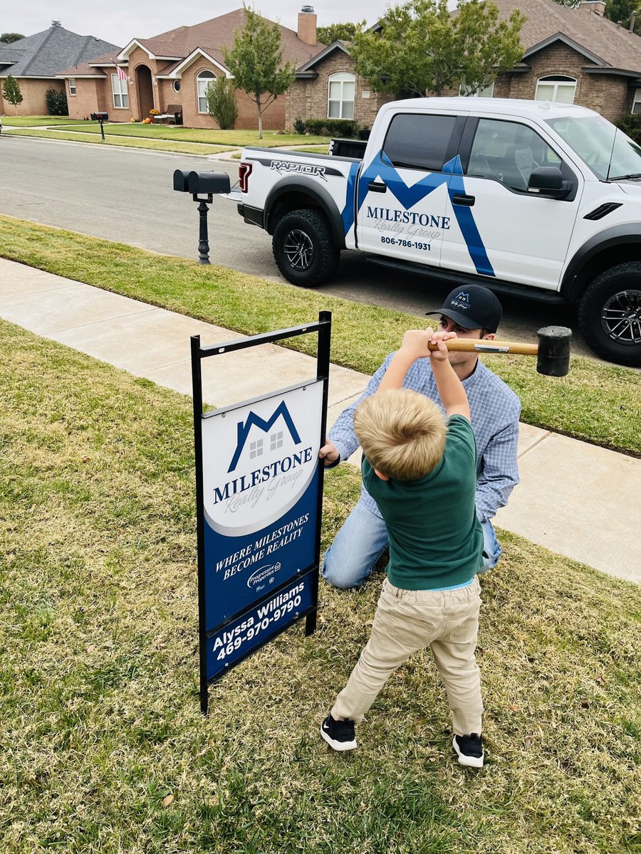 MilestoneRealt8's tweet photo. Watch out world!!! He may be a Milestone Mini now, but before you know it he’ll be an agent!!! 🤩
•••
#realestatelubbock #lubbockrealtors #lubbockhomesforsale #forsaleinlubbock #realestate #MilestoneRealtyGroup https://t.co/uVWT5P9O0V