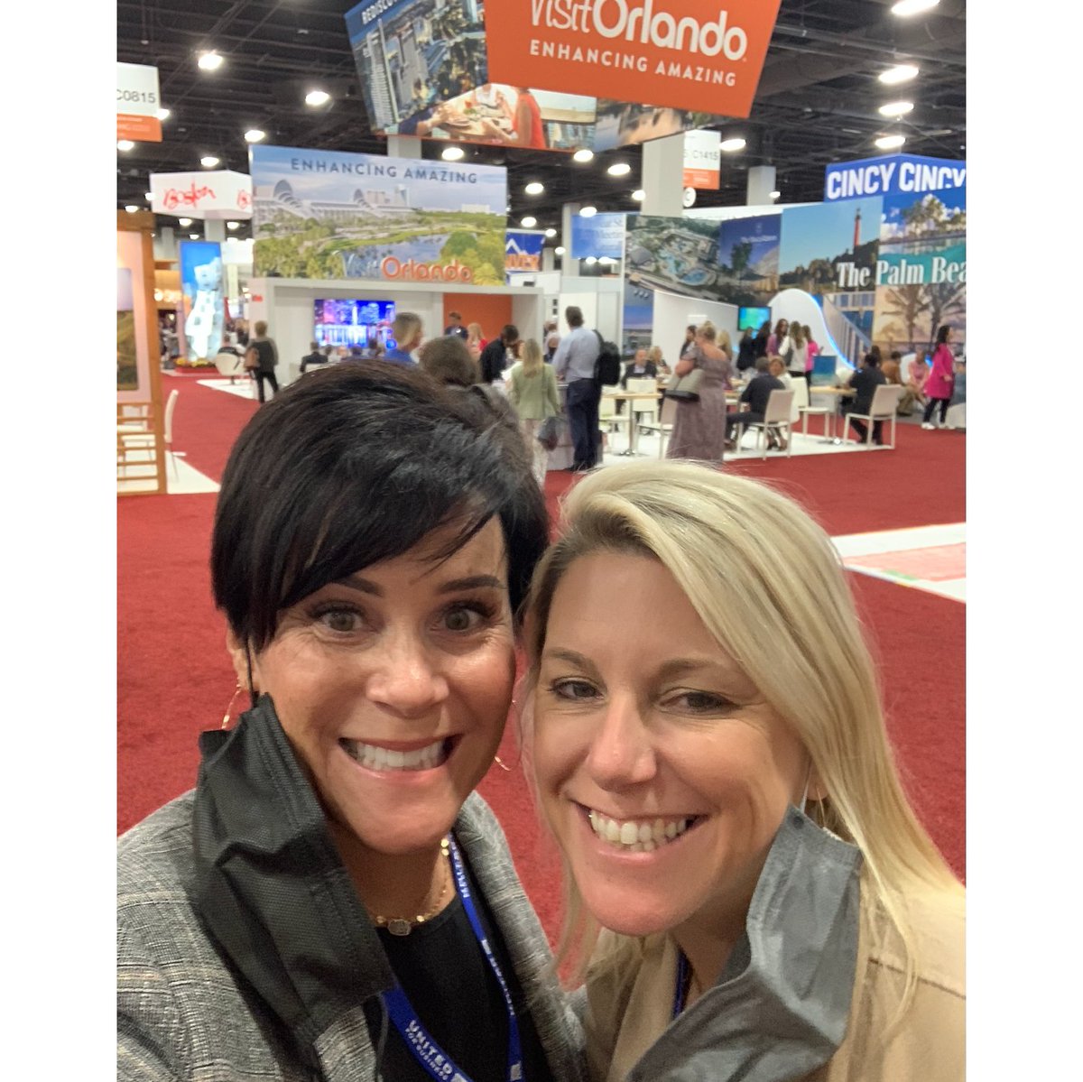 RockIt_Events's tweet photo. RockIt Events is finally back at IMEX after 2 years away! 🥳🙌🏼

We are so happy to be here, soaking up all the inspiration and connecting with other event innovators!

#imexamerica #imexgroup #eventplanner #meetingplanner #eventsindustry #rockitevents #planitrockitrepeat https://t.co/BosD4fdpaX