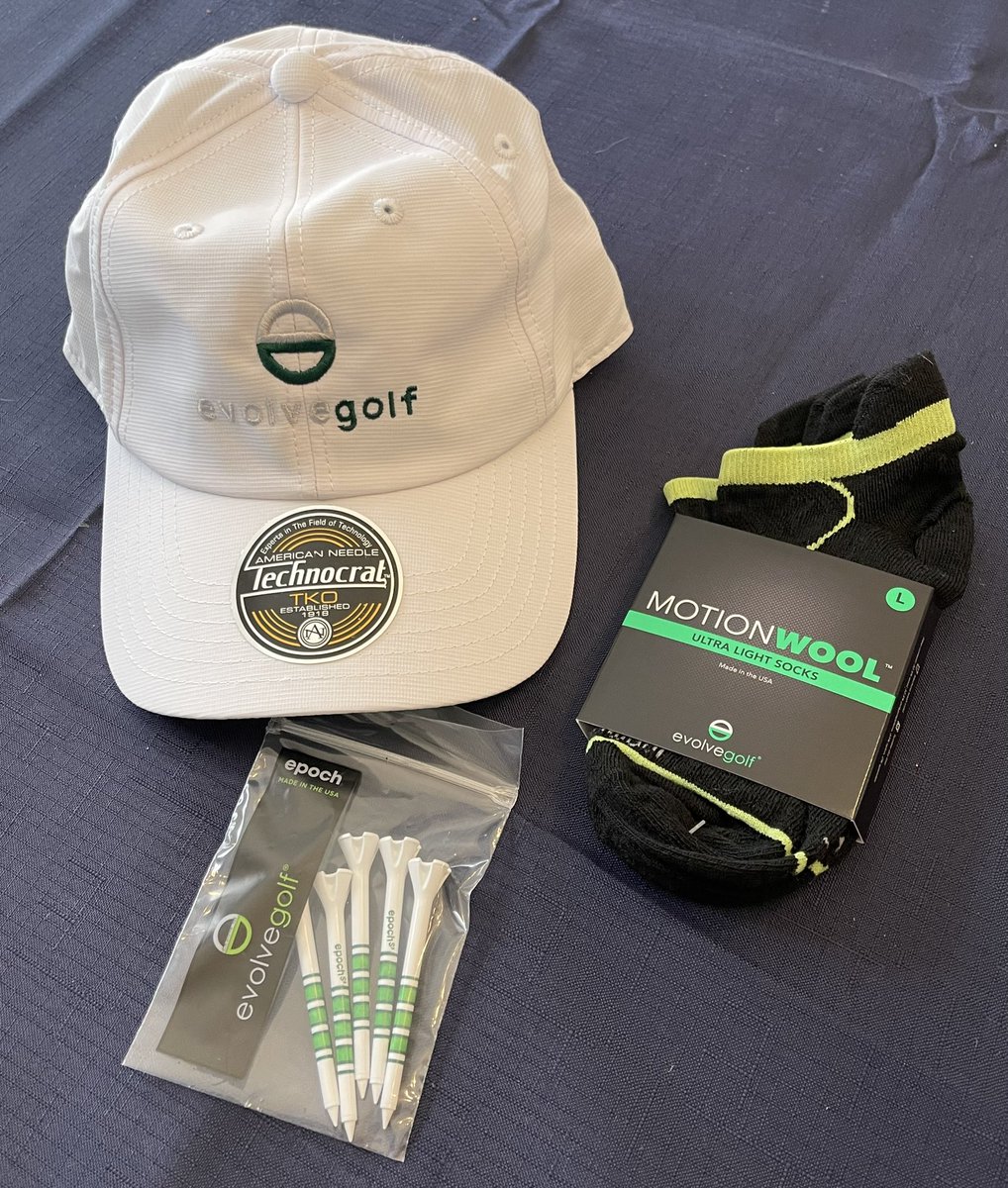 njavins's tweet photo. Excited to be a part of #TeamEvolve!
My favorite tees, some of the best socks you could wear, and some amazing golf accessories. @evolvegolf https://t.co/O9tTPf6Kog